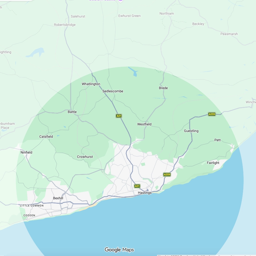 Hastings Map