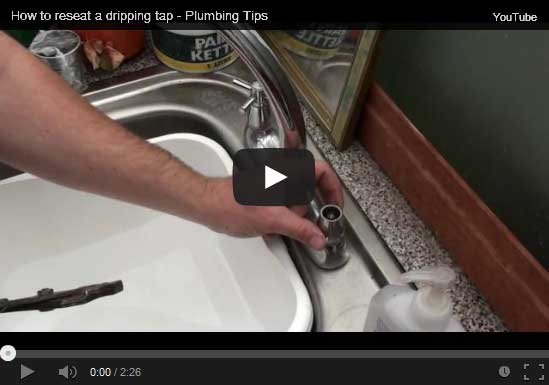 How to reseat a dripping tap